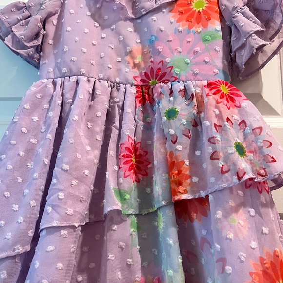 Only Little Once Isabella Dress and Custom Hair Clip size 3 kids. - Picture 2 of 5